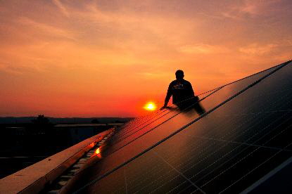 Sonnenuntergang Solar kl2